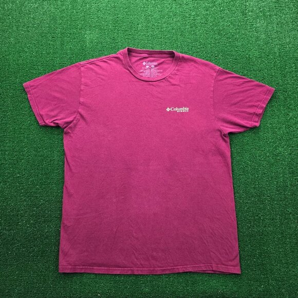 Columbia‎ Tshirt Mens Large Red PHG Performance Hunting Dog Outdoor Apparel - Picture 2 of 7